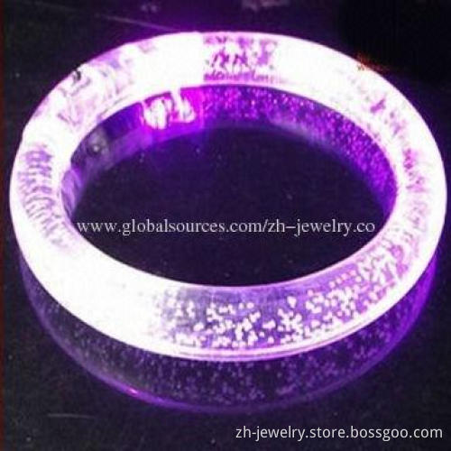 LED Bangle Bracelet Silicone, Suitable for Women